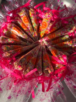 Gros Lani Personalised Cones With Stickers