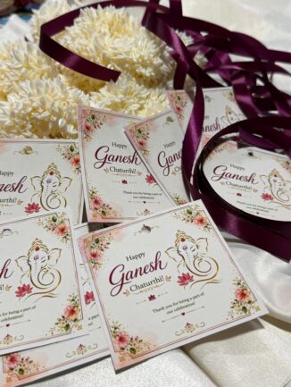 Personalised Gajra Card