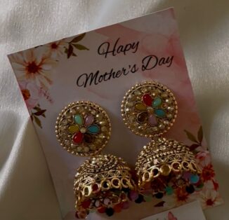 Multicoloured Jhumka