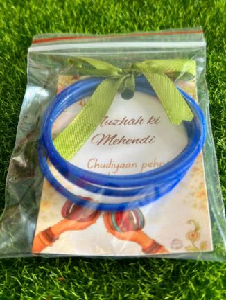 Set of 4 Bangles with Personalised Card